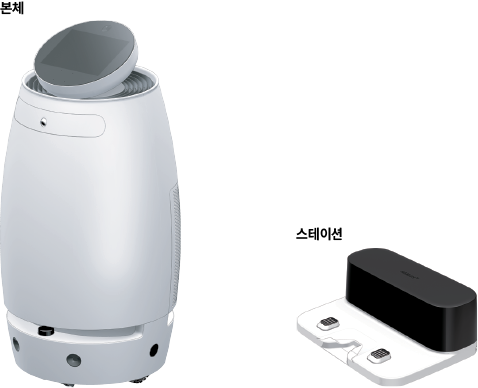A white speaker next to a black speaker.

Description generated by AI